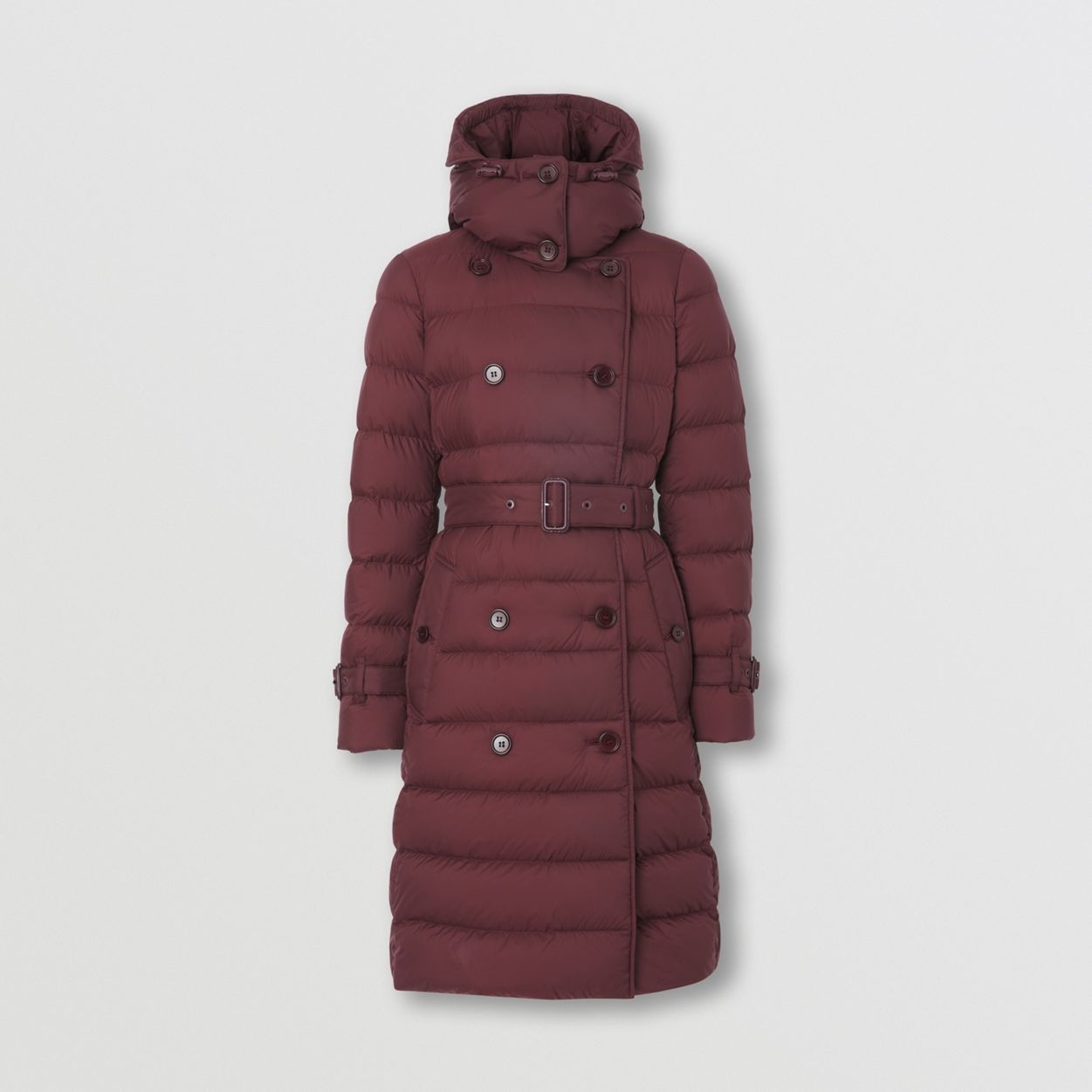 Detachable Hood Down-filled Coat - 4