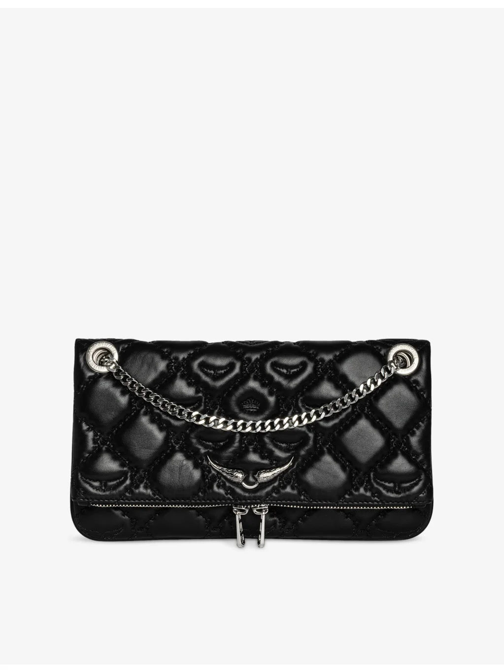 Rock II Quilted Leather Clutch - 1