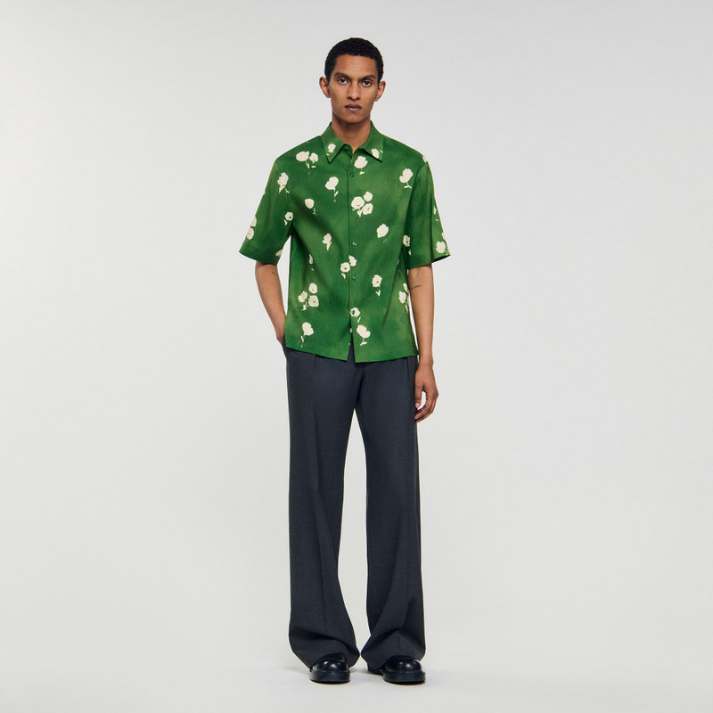 Sandro FLORAL MOTIF SHIRT outlook
