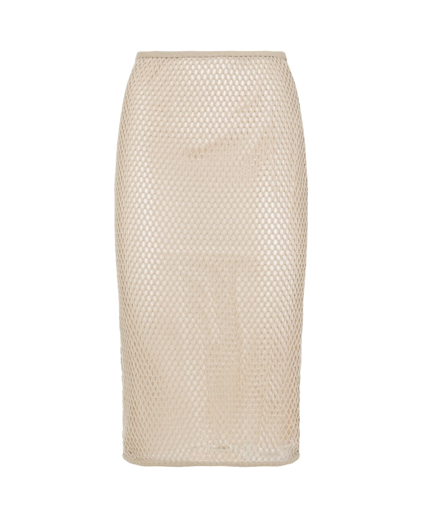 Cotton Midi Skirt - 2