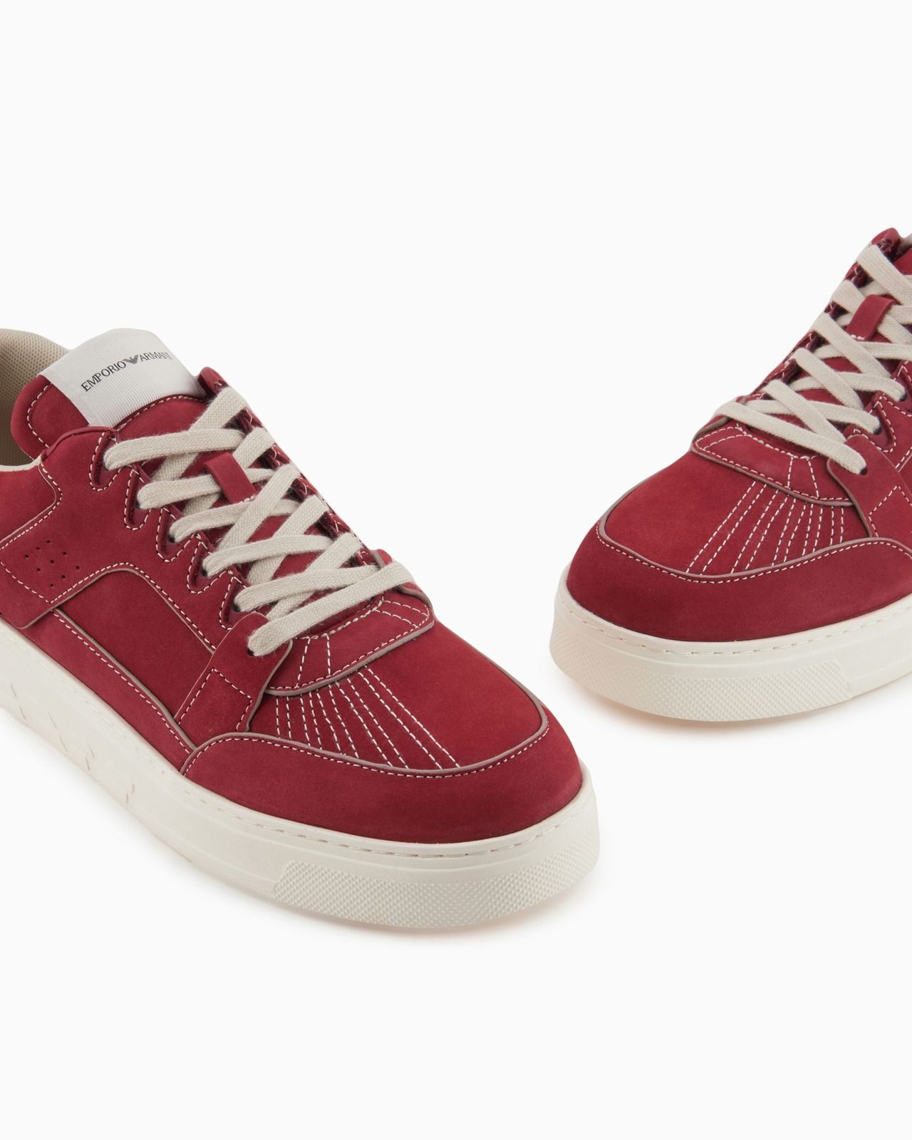 NUBUCK AND VACHETTA SNEAKERS - 5