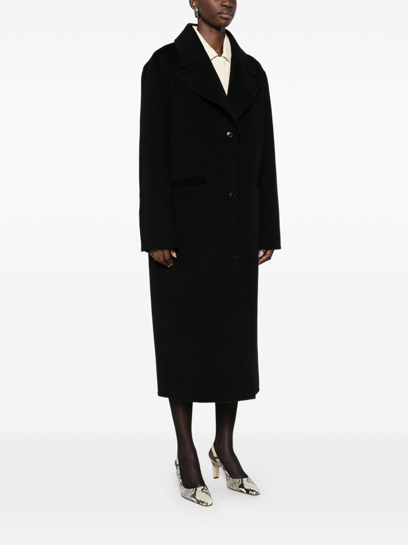 buttoned wool coat 3