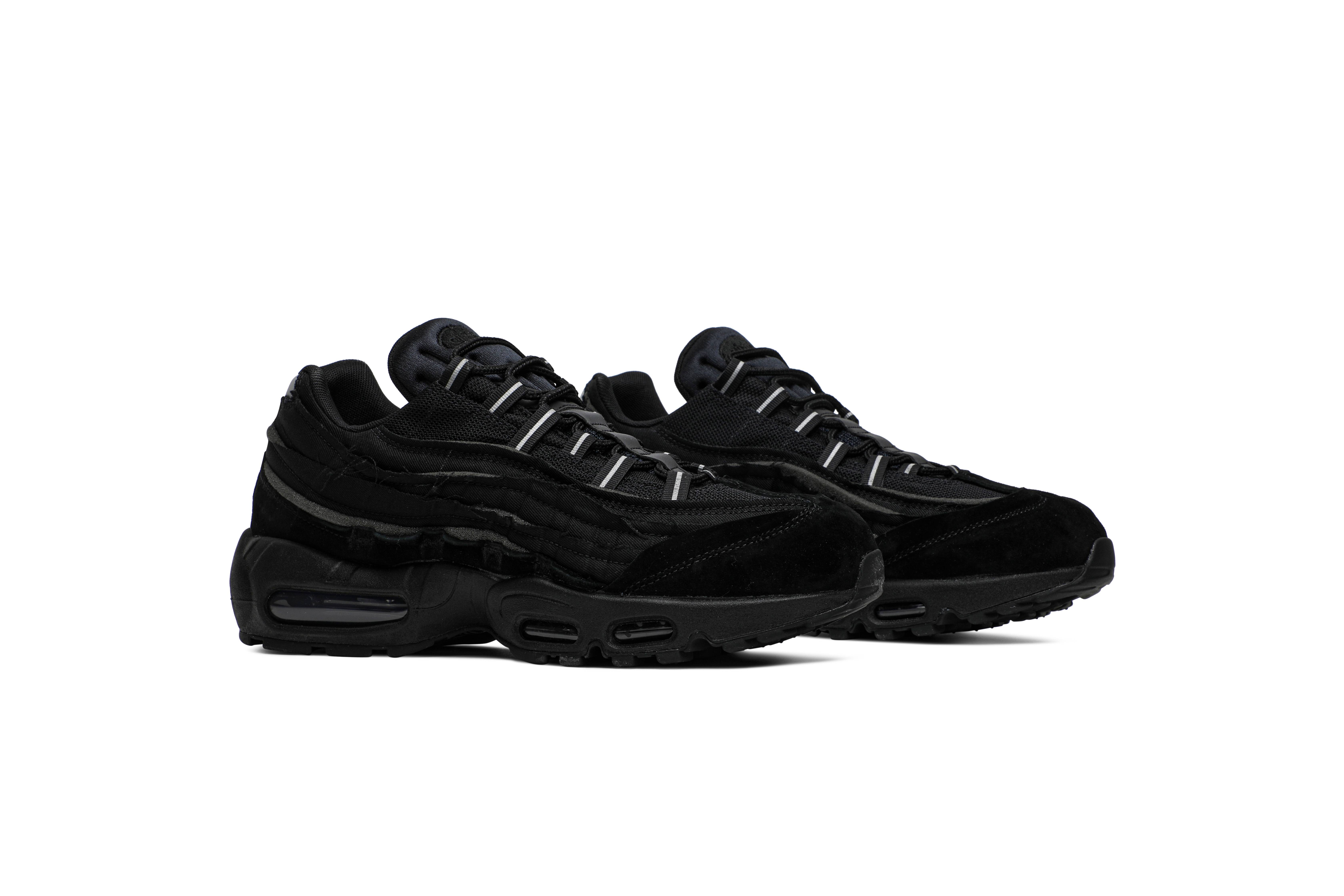 Nike Comme des Garçons x Air Max 95 'Black' | goat | REVERSIBLE