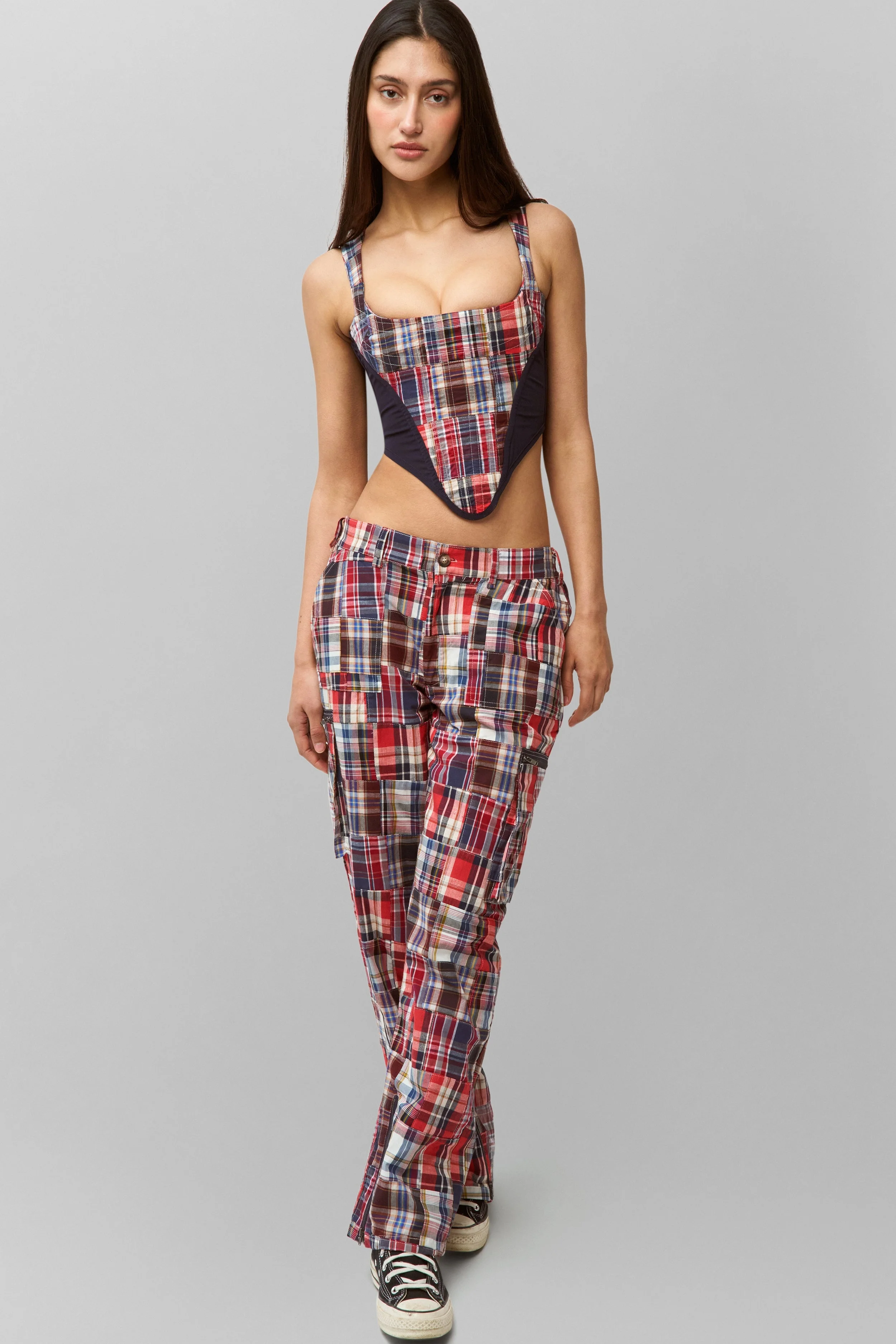 ADRIAN PATCHWORK PANT - 1