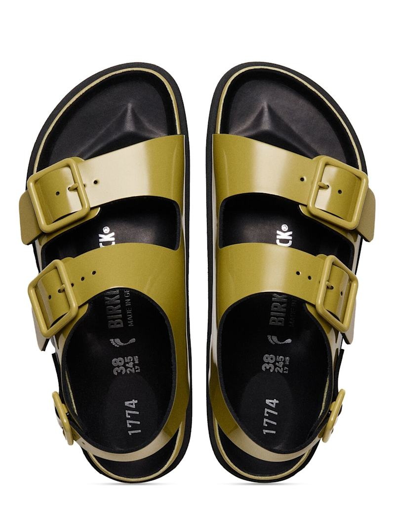 5mm Milano shiny patent leather sandals - 2