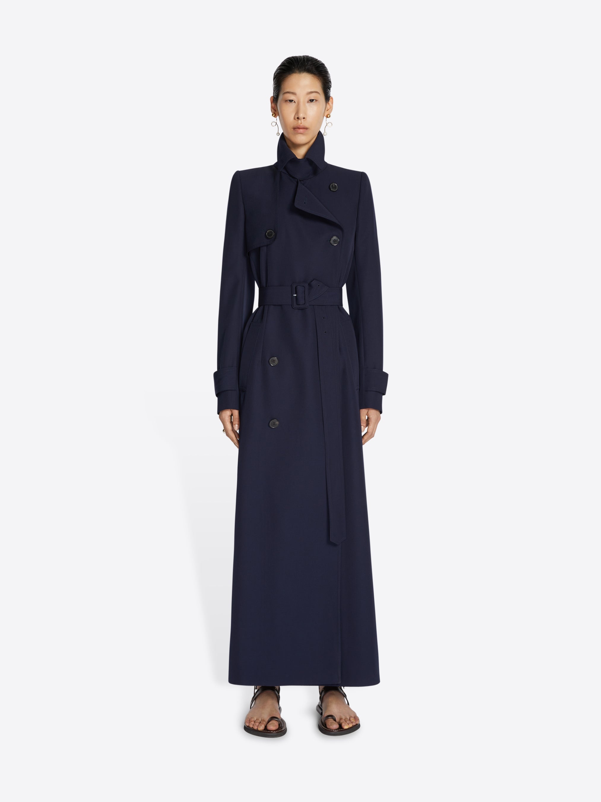 FITTED TRENCH COAT - 2