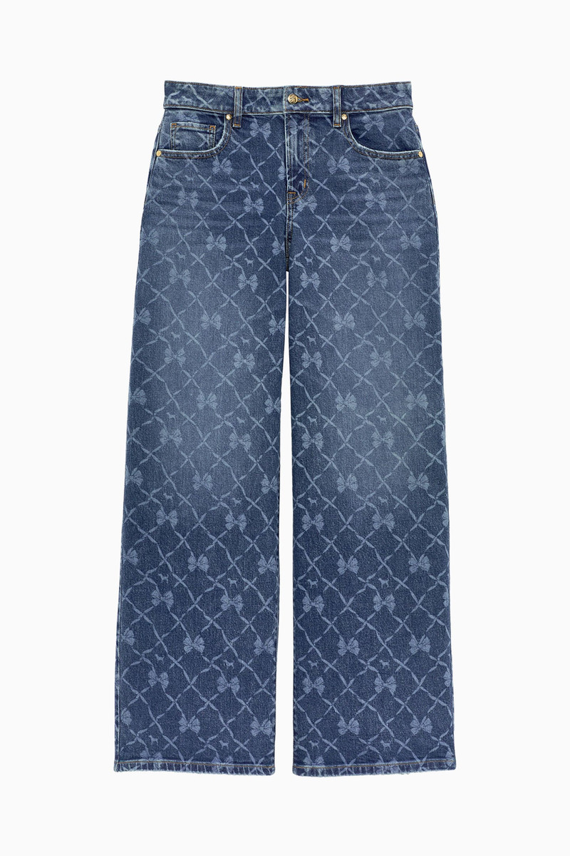 PINK x LoveShackFancy Denim Baggy Jeans 1