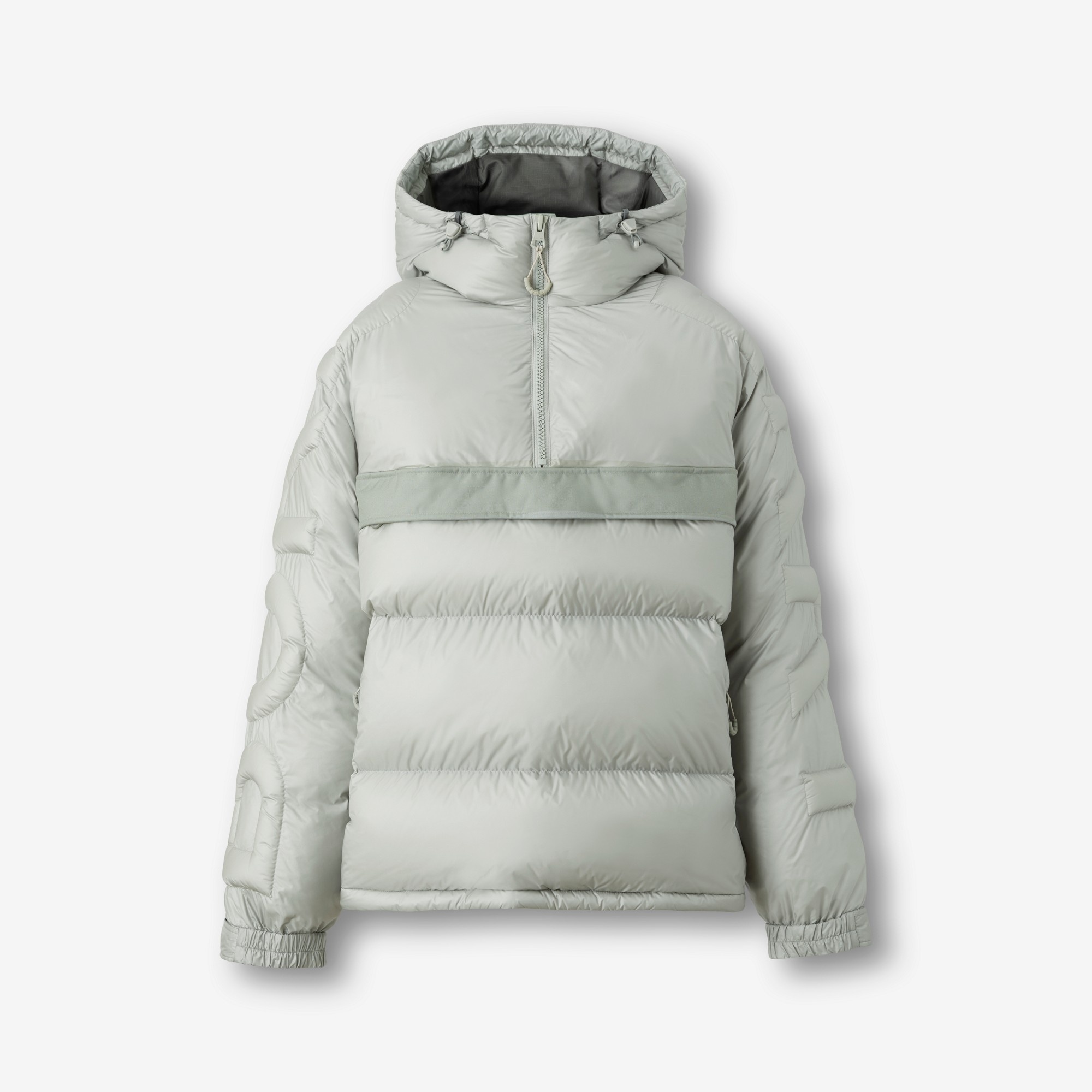 Logo Quilted Nylon Puffer Jacket - 1