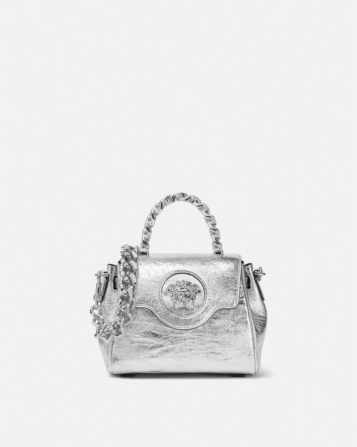 Metallic La Medusa Small Handbag - 1