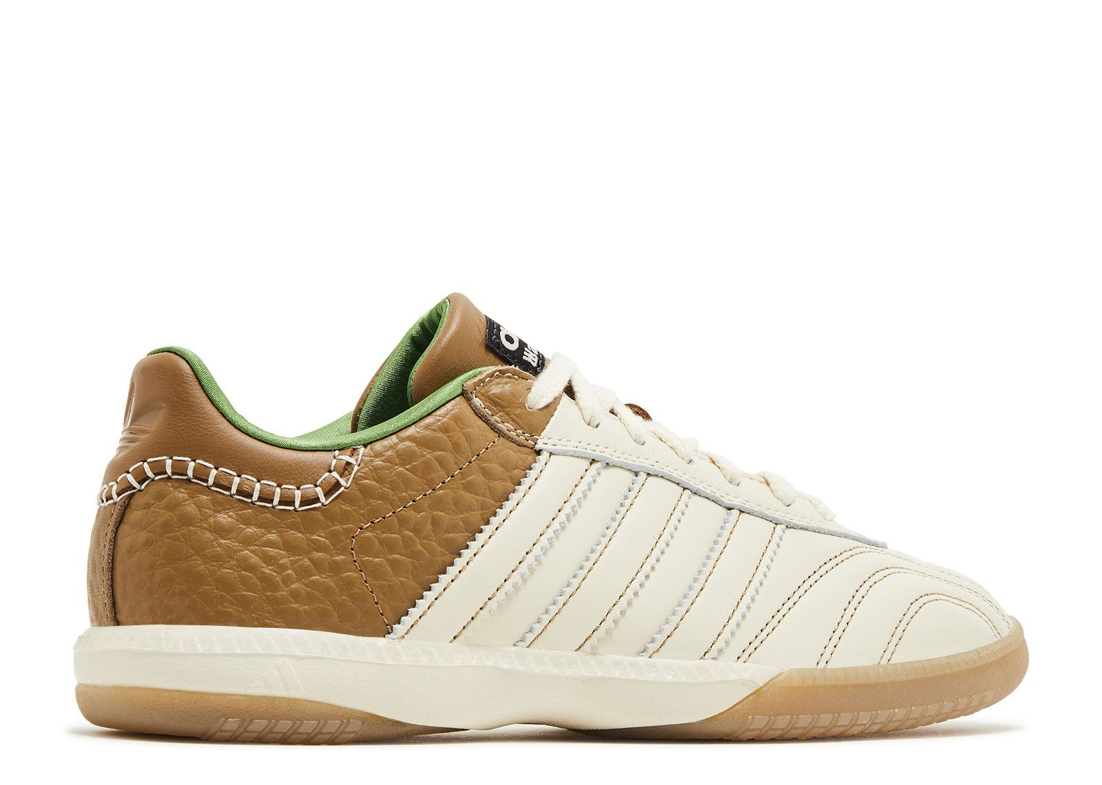 WALES BONNER X SAMBA MILLENNIUM 'NAPPA PACK - WONDER WHITE BROWN' - 3