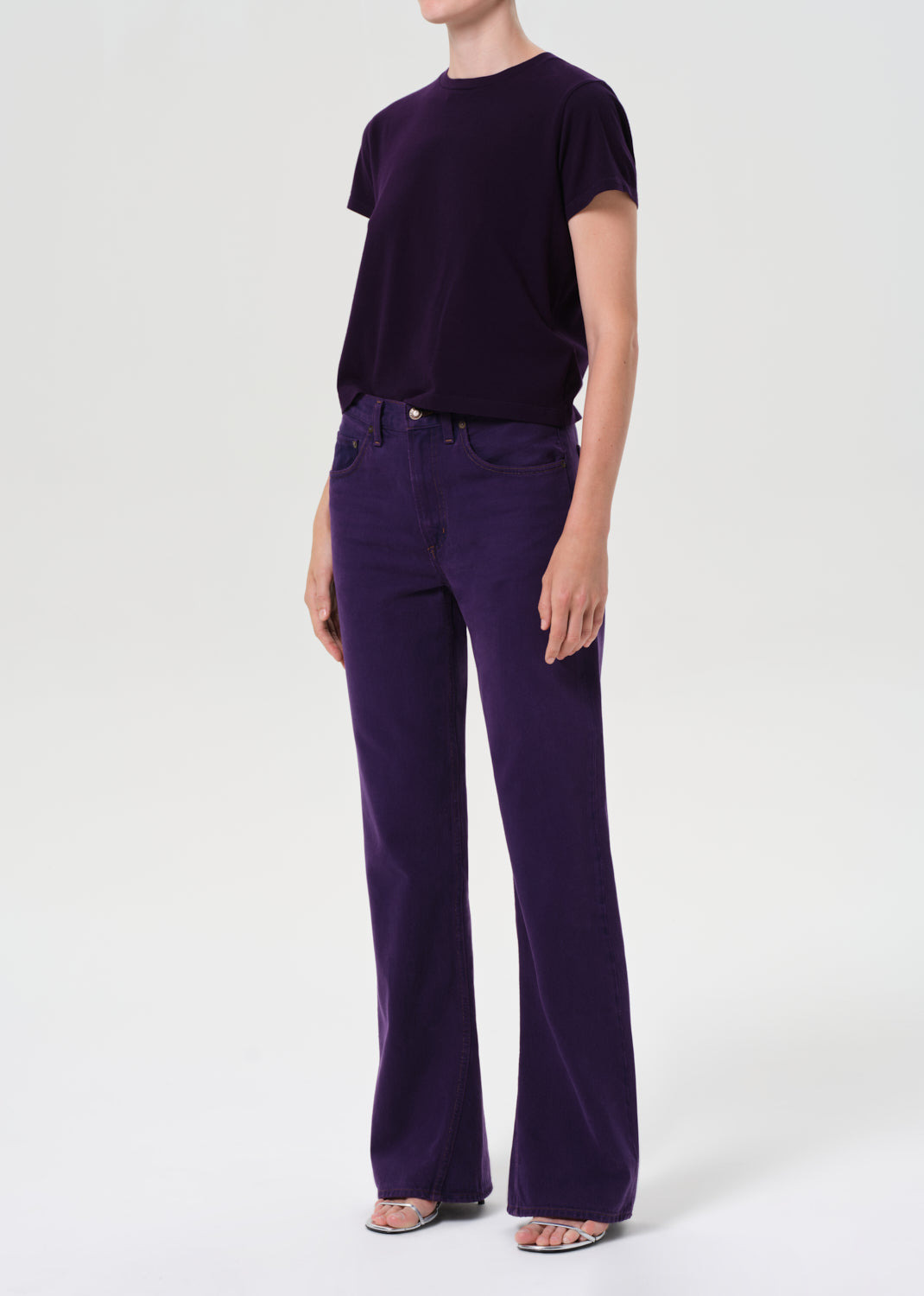 ADINE SHRUNKEN TEE IN CORDIAL - 4