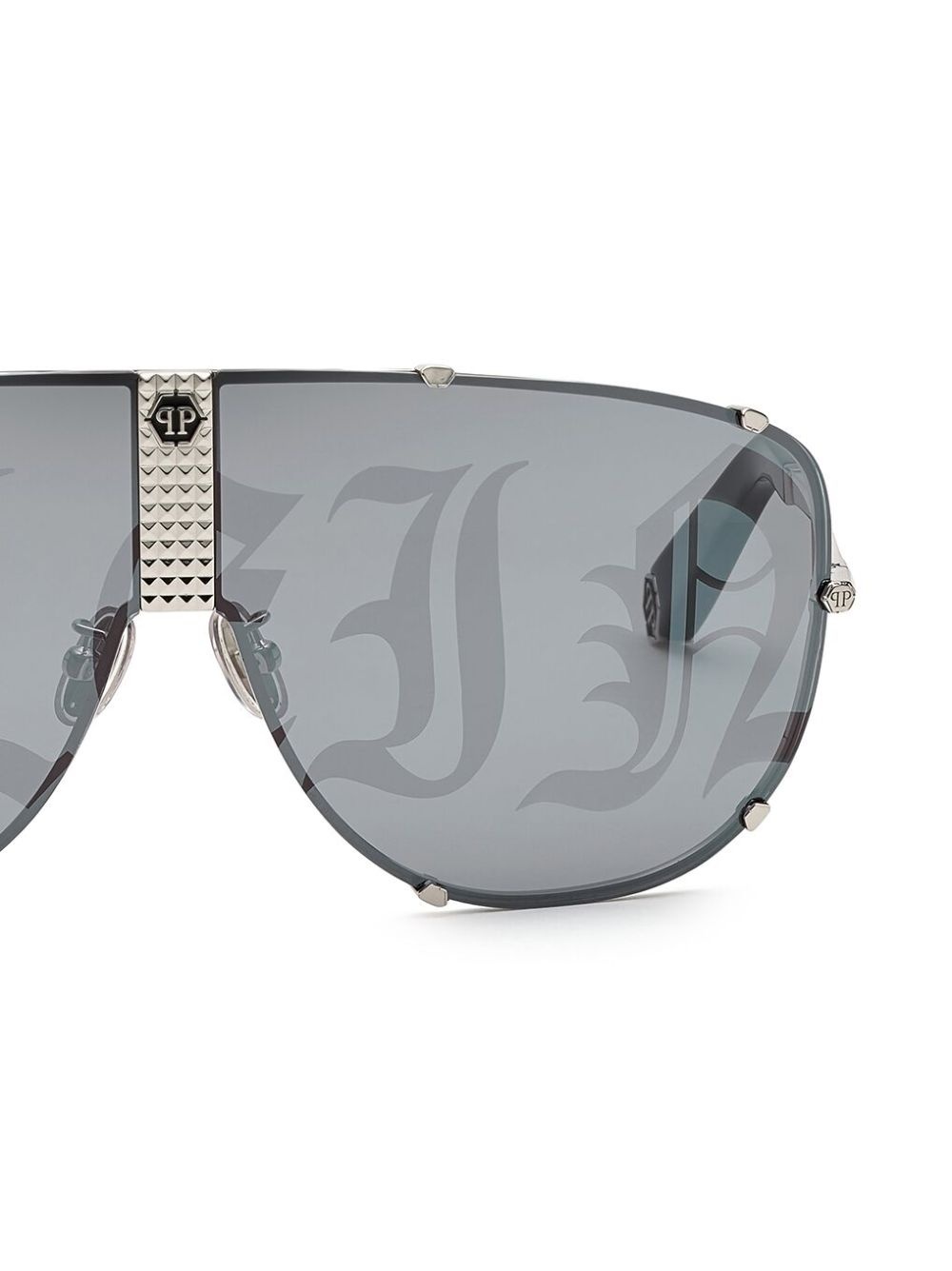 Stud pilot-frame sunglasses - 3