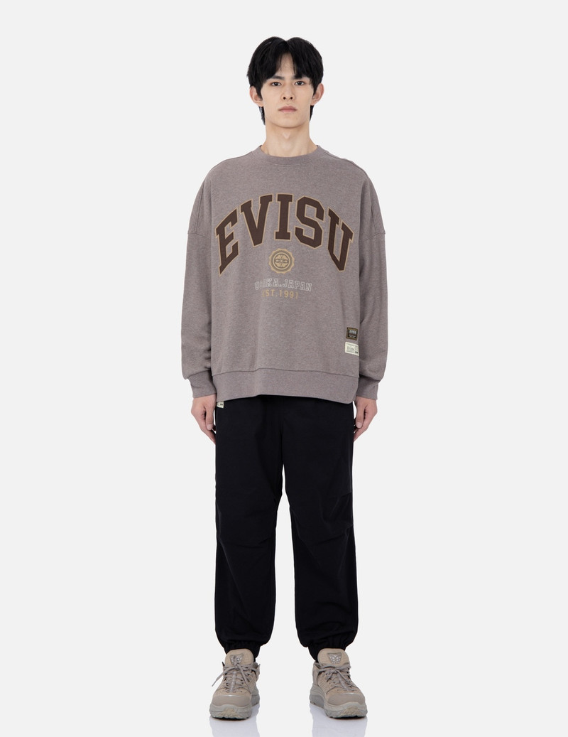 RETRO LOGO PRINT OVERSIZED SWEATSHIRT 5