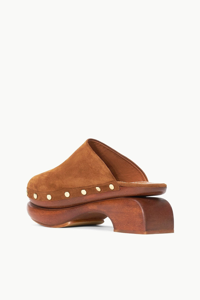 STAUD RHODES CLOG TAN 3