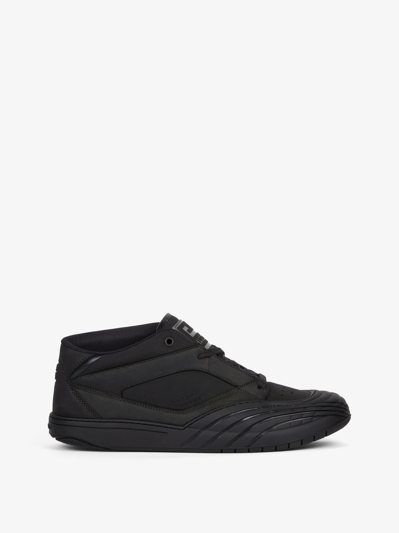 SKATE SNEAKERS IN NUBUCK AND SYNTHETIC FIBER - 1