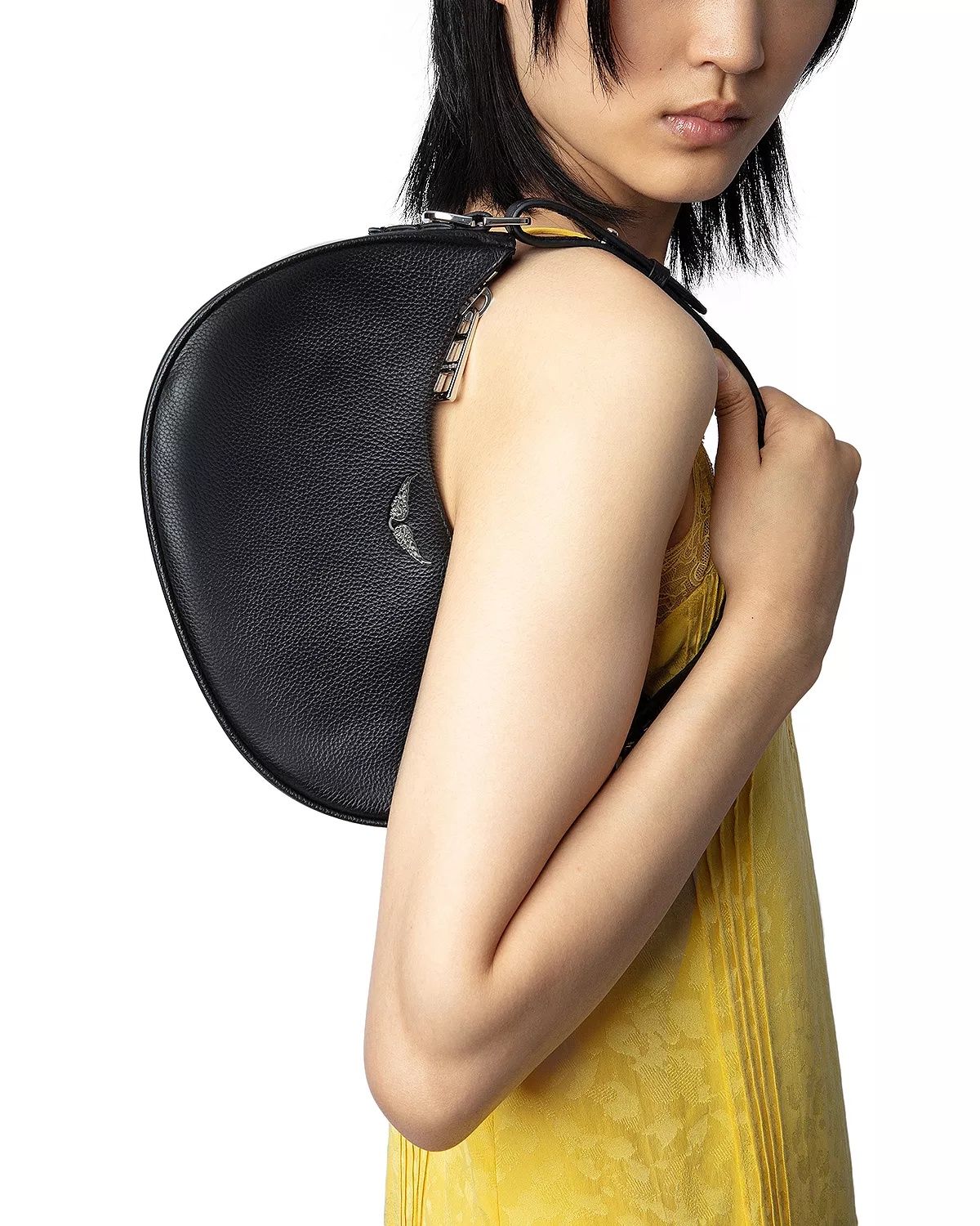 Moonrock Small Grained Leather Handbag - 3