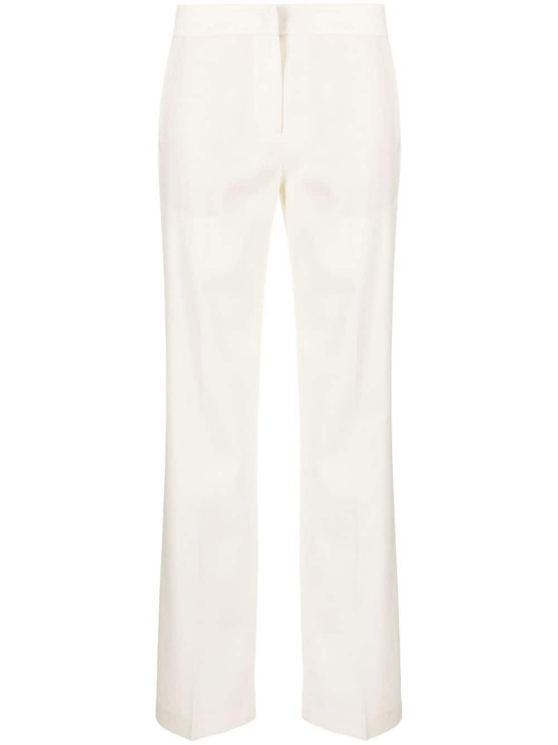 straight-leg wool trousers 1