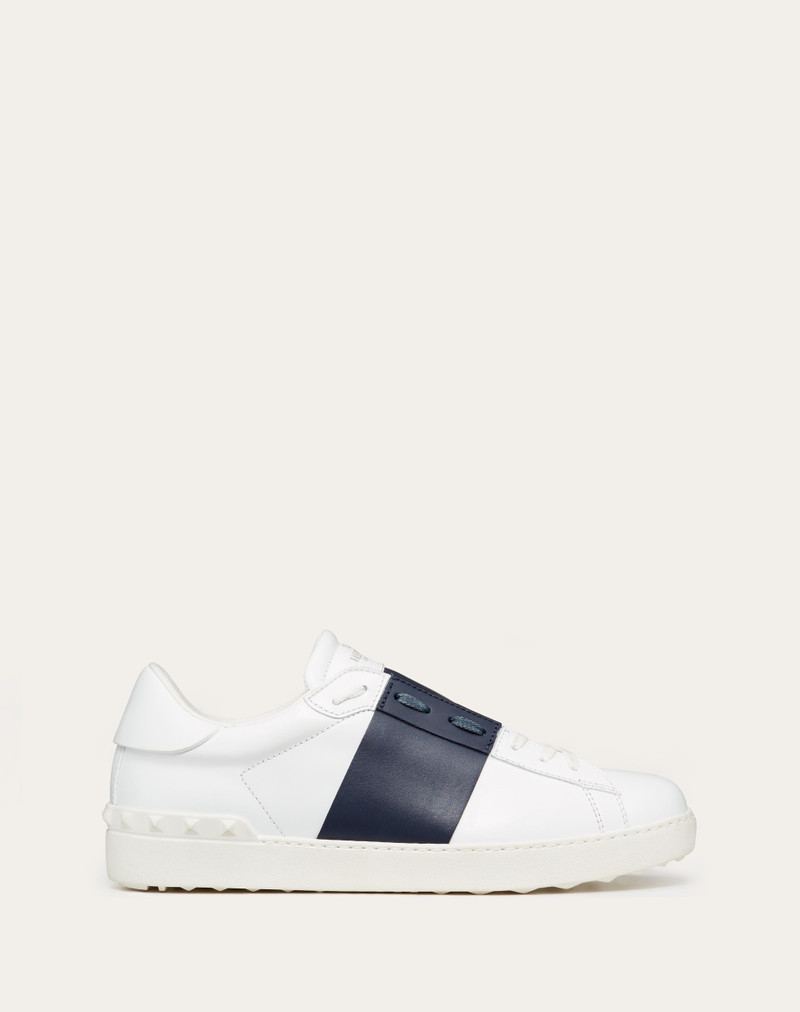 CALFSKIN OPEN SNEAKER - 1