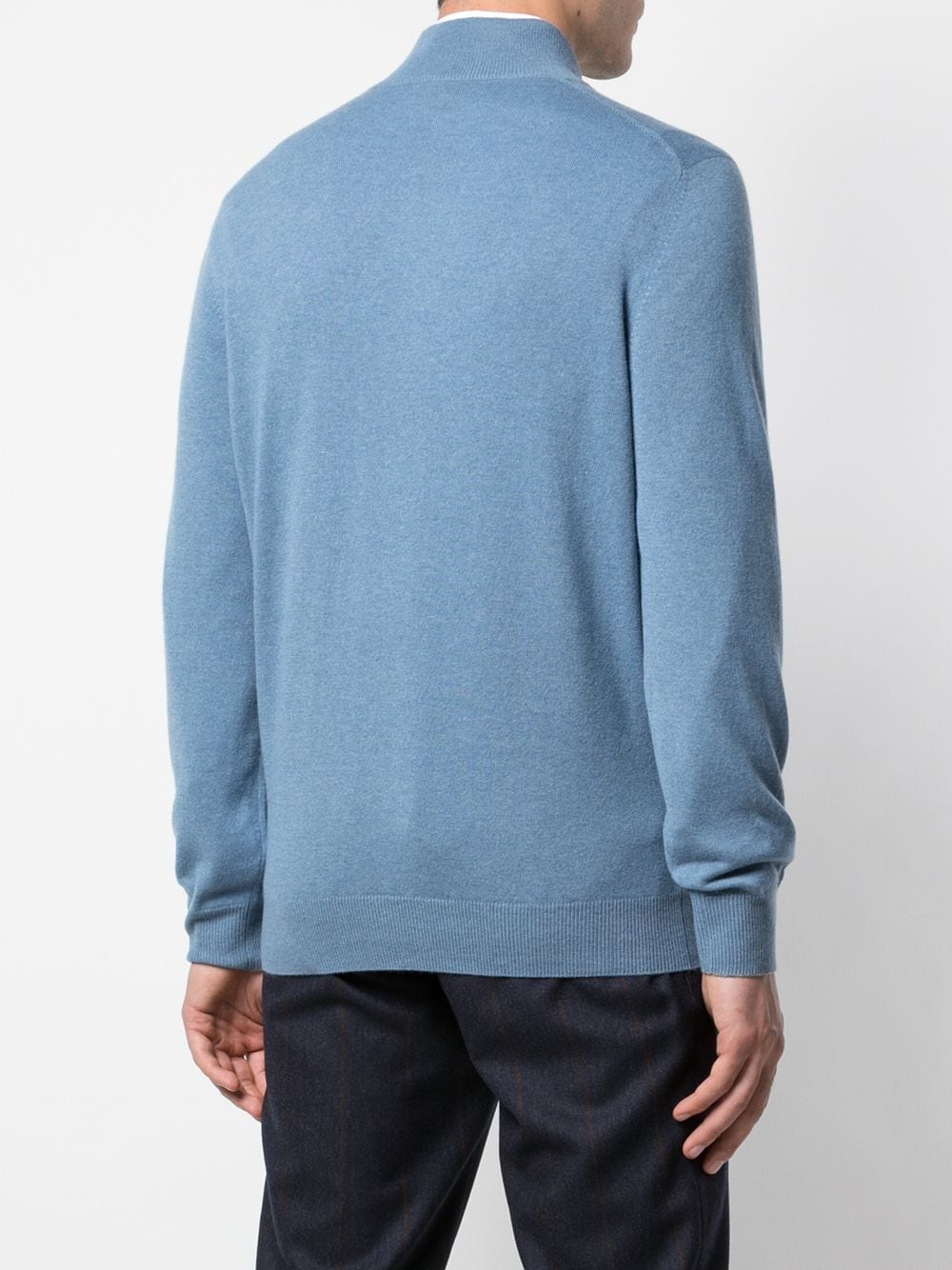 cashmere half-zip jumper - 4