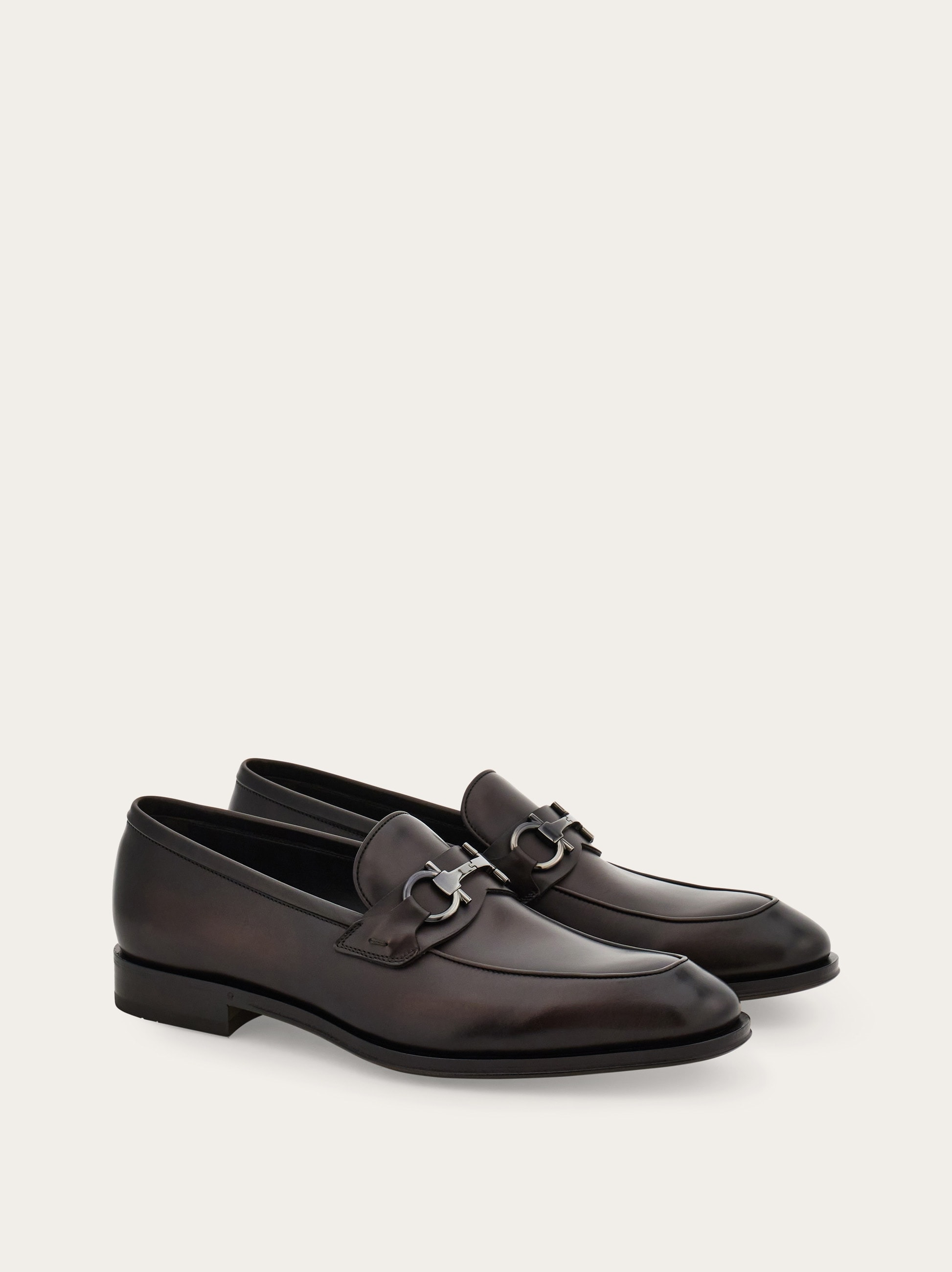Loafer with Gancini buckle - 2