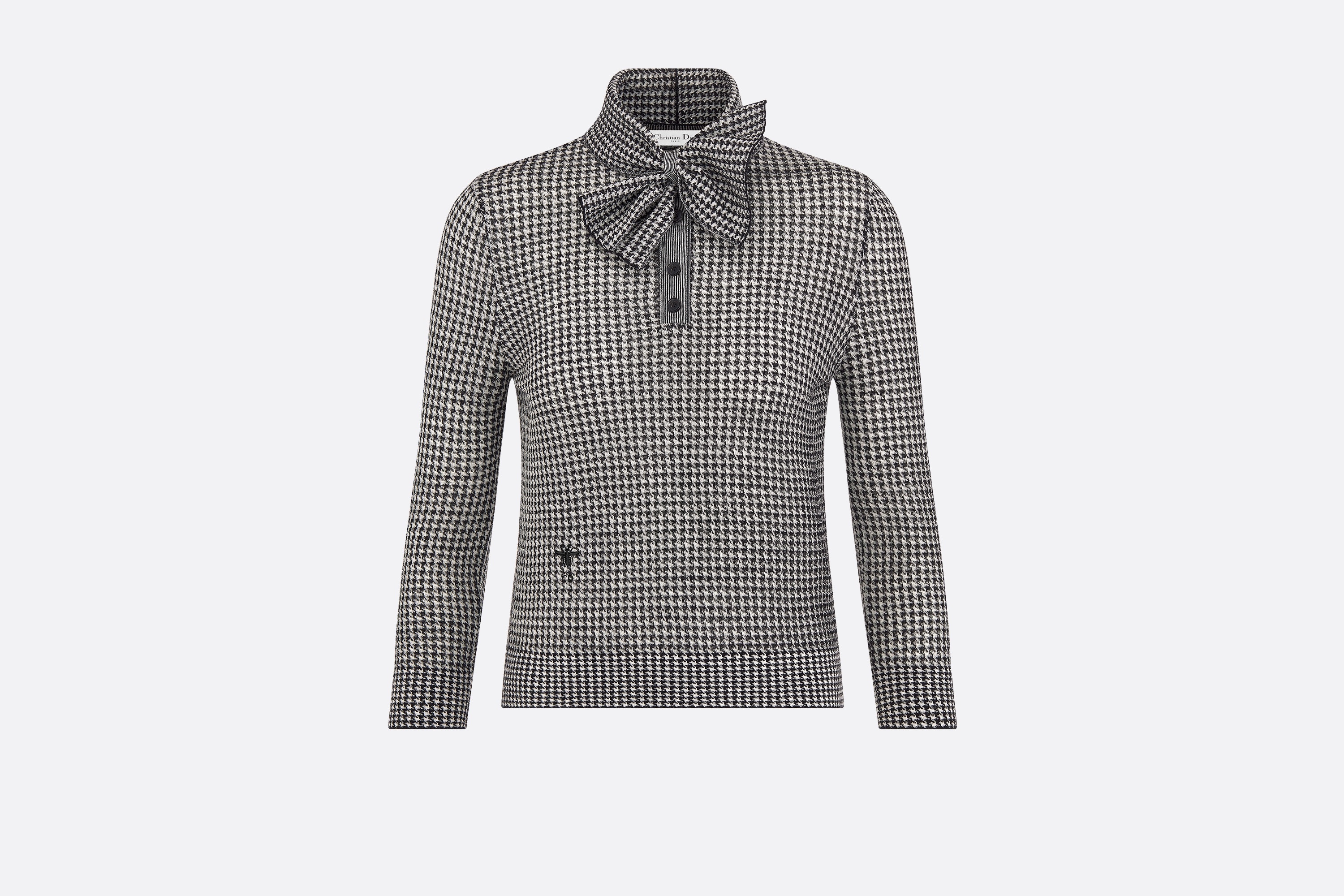 Bow Collar Sweater - 1