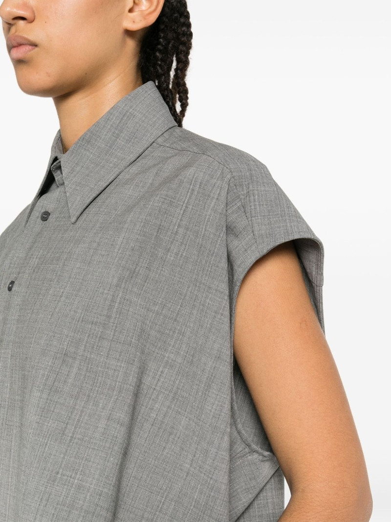 mÃ©lange cropped shirt 5