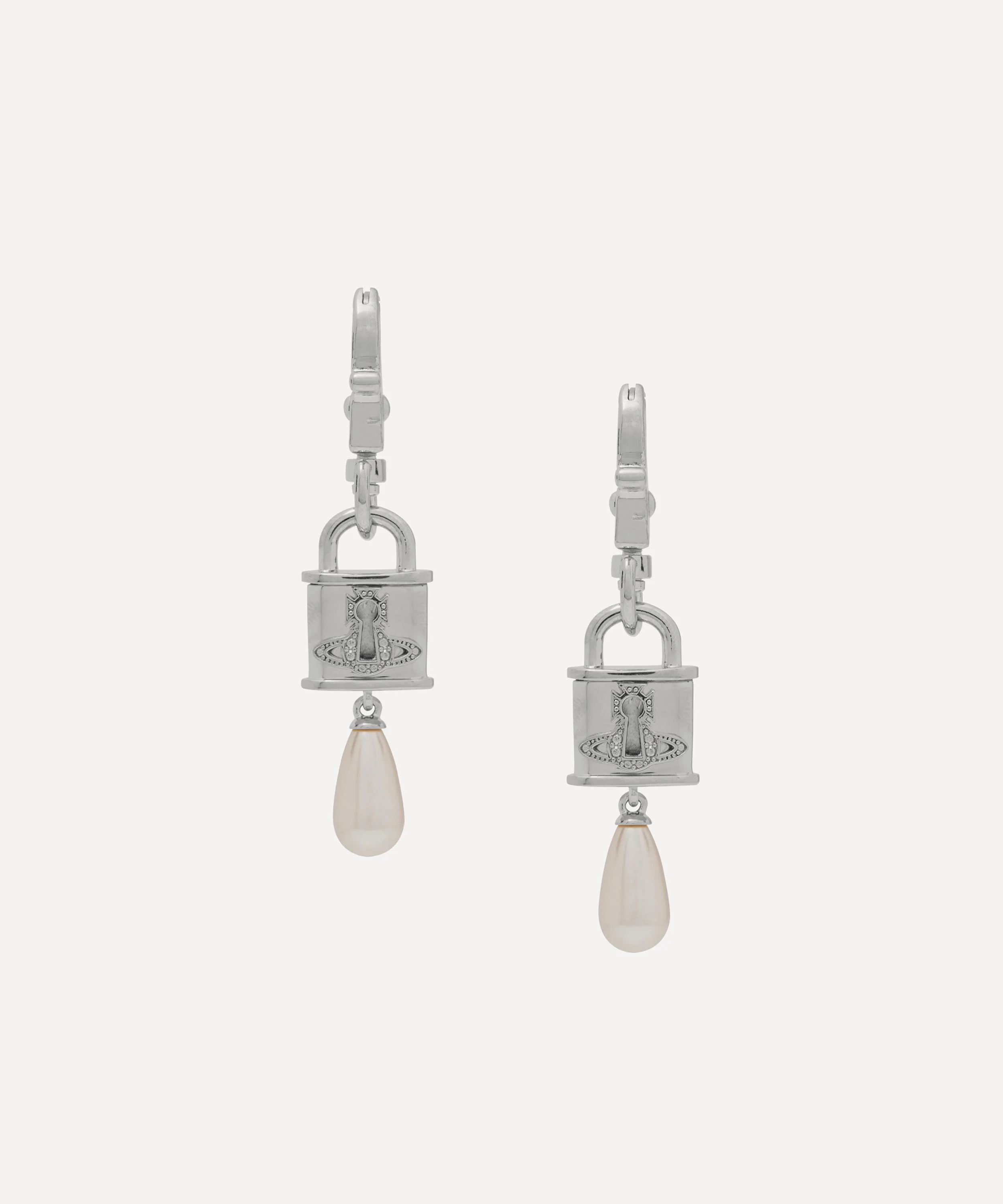 Platinum Celestia Drop Earrings - 1