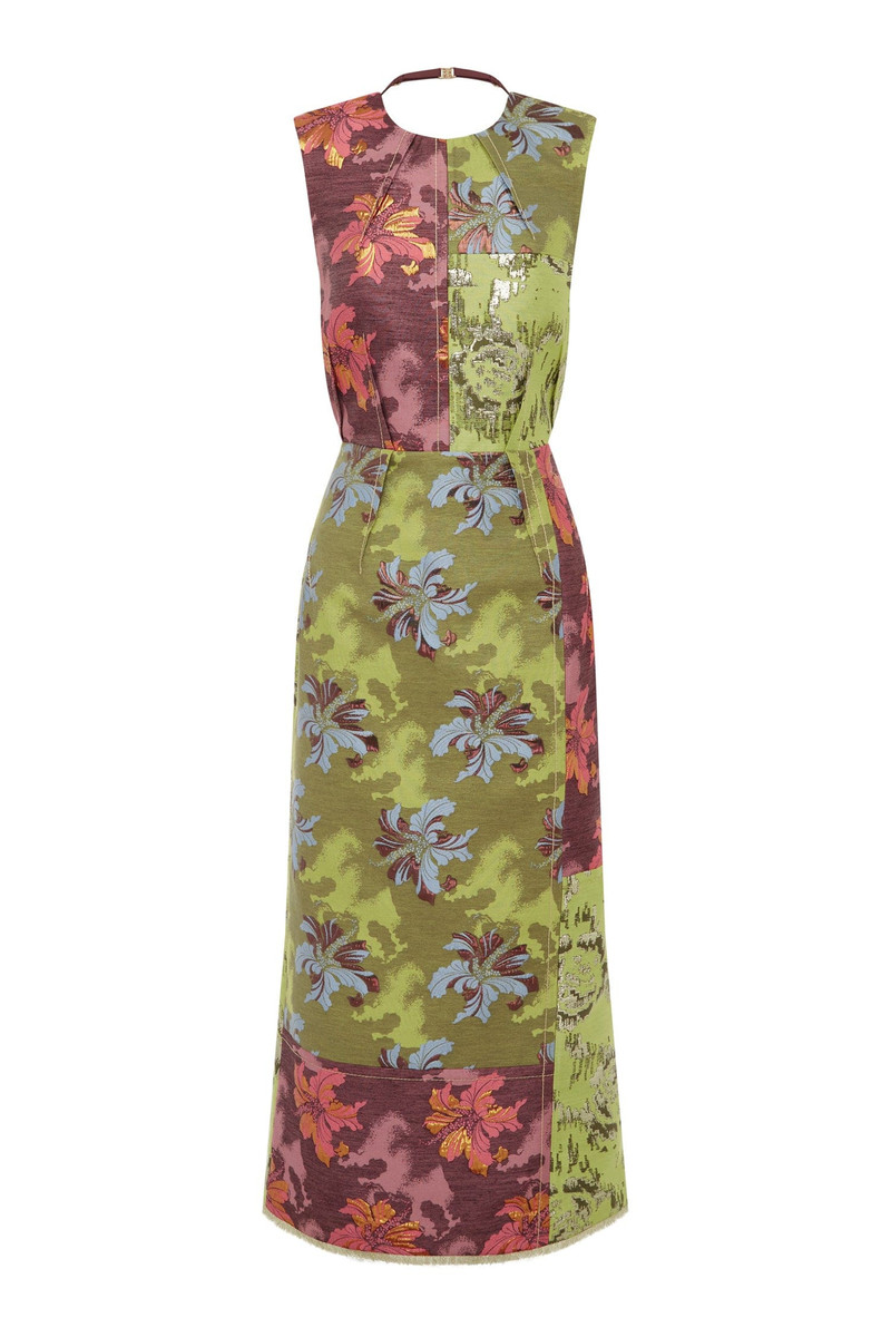 Adriana Jacquard Gown 1