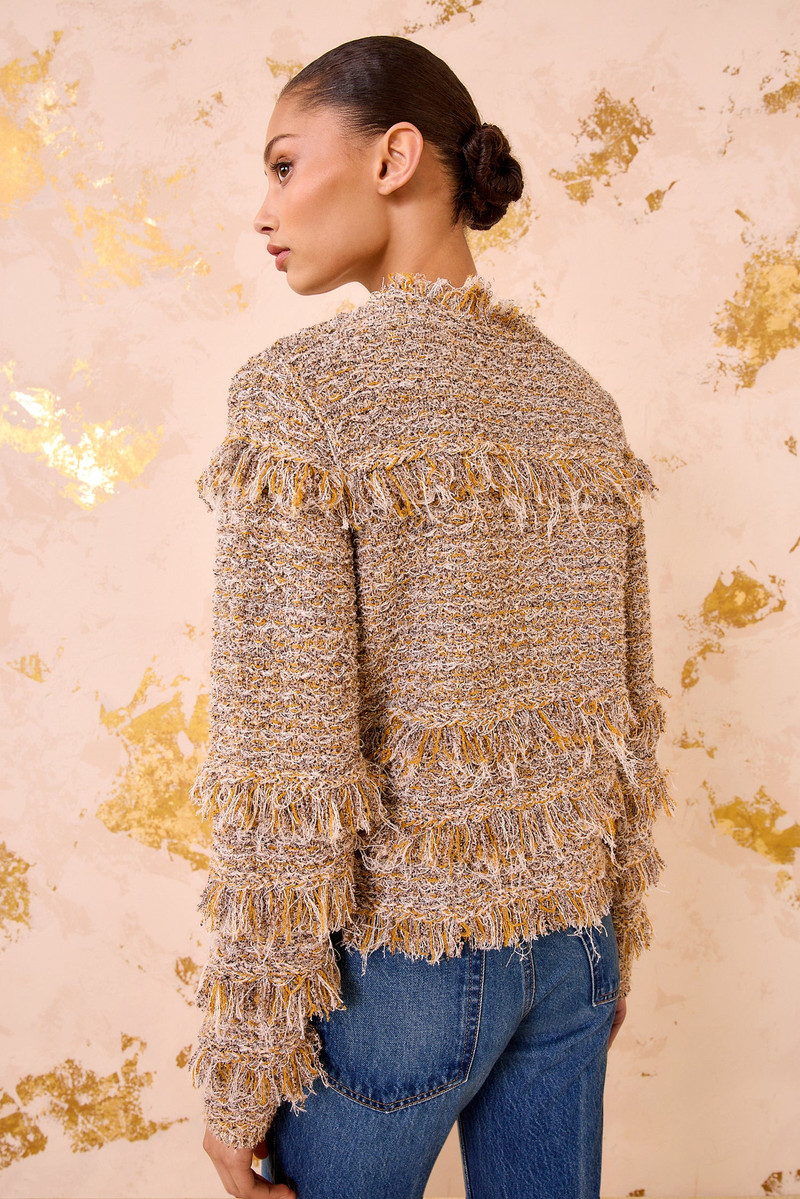 Gita Knit Tweed Jacket 4