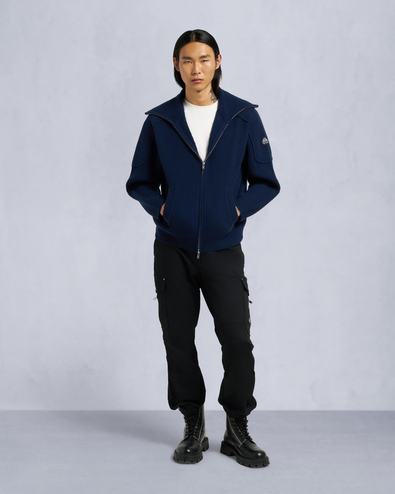 MOOSE KNUCKLES COLSON FULL-ZIP SWEATER outlook