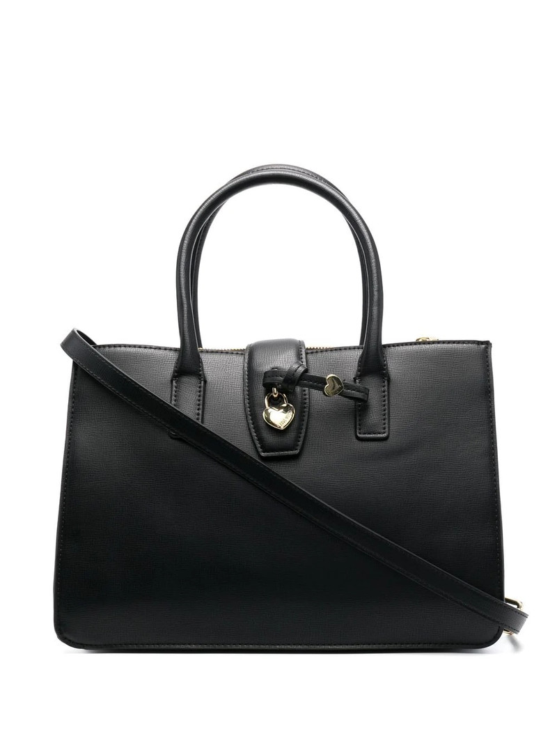 logo-charm tote bag 1