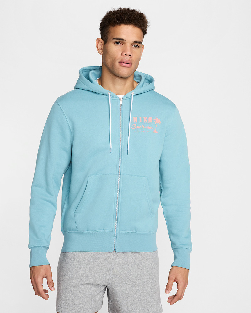 Nike Nike Club Men's Full-Zip Fleece Hoodie outlook