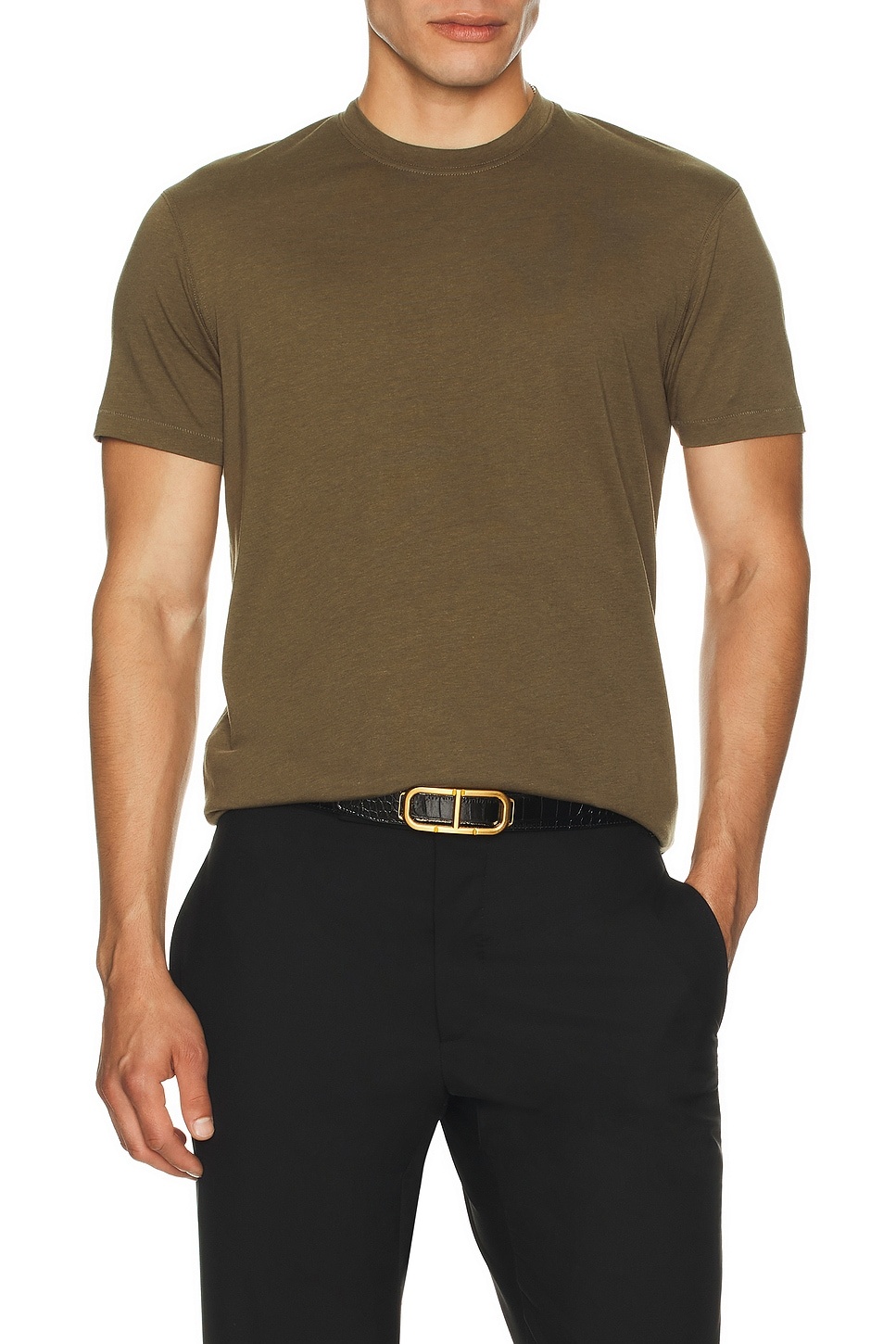 Crew Neck Tee - 3