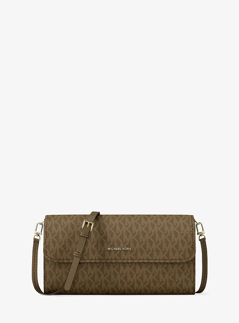 Jet Set Small Signature Logo Convertible Crossbody Bag - 1