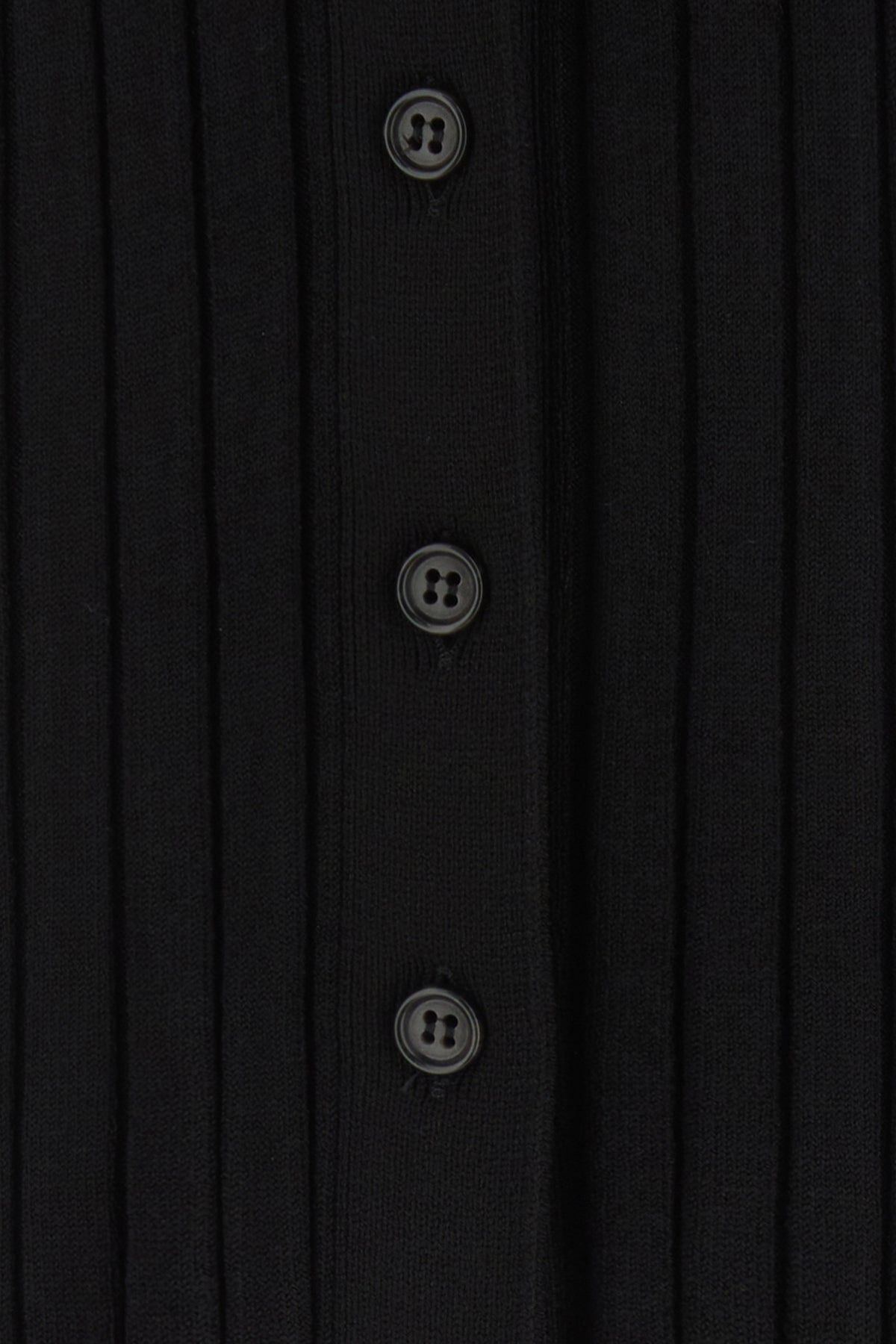Black viscose blend cardigan - 3