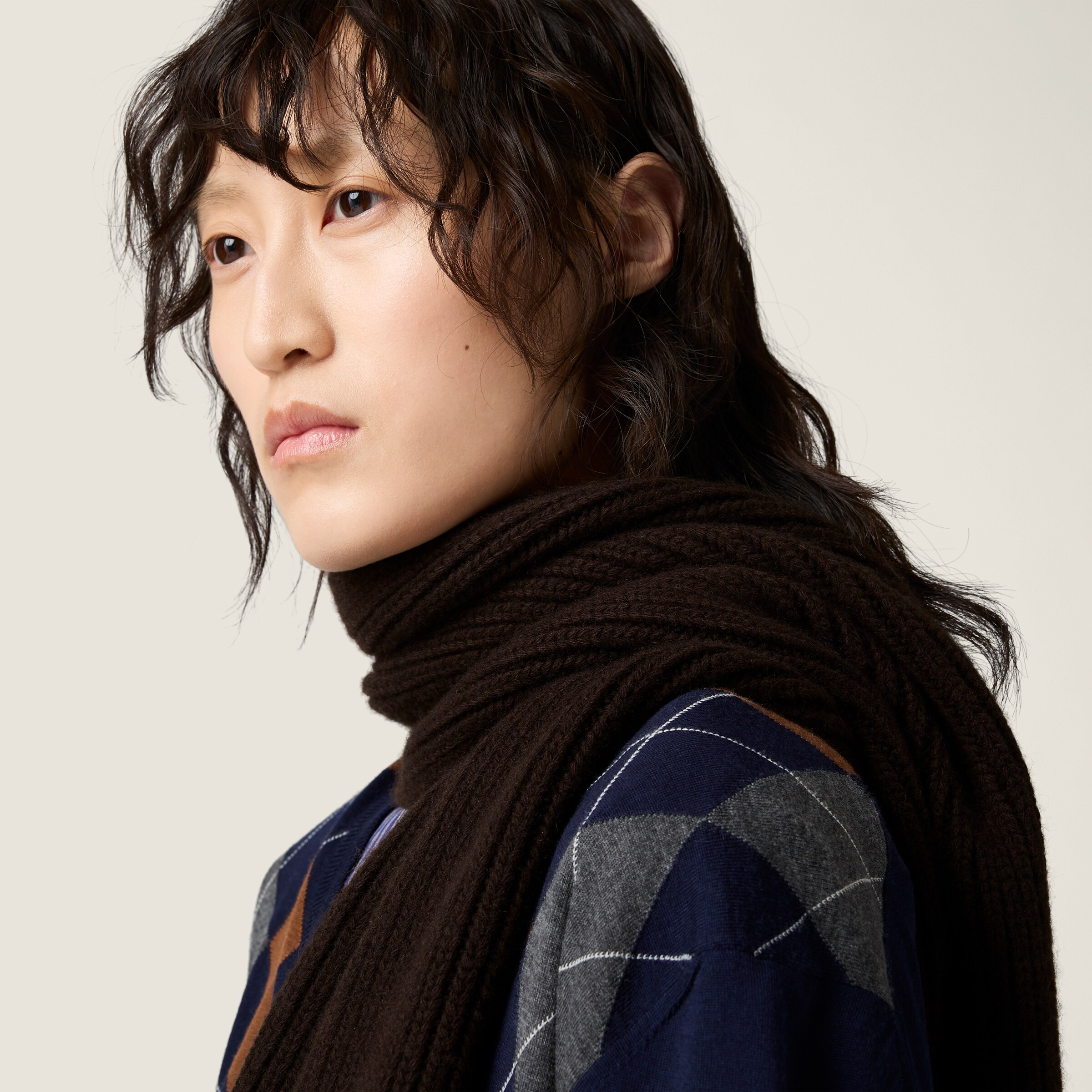 Cashmere scarf - 4