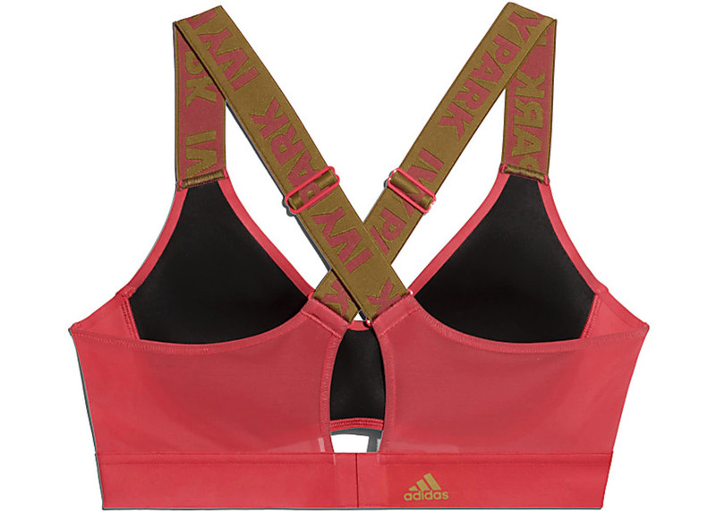 adidas adidas Ivy Park Cutout Medium Support Bra Real Coral outlook