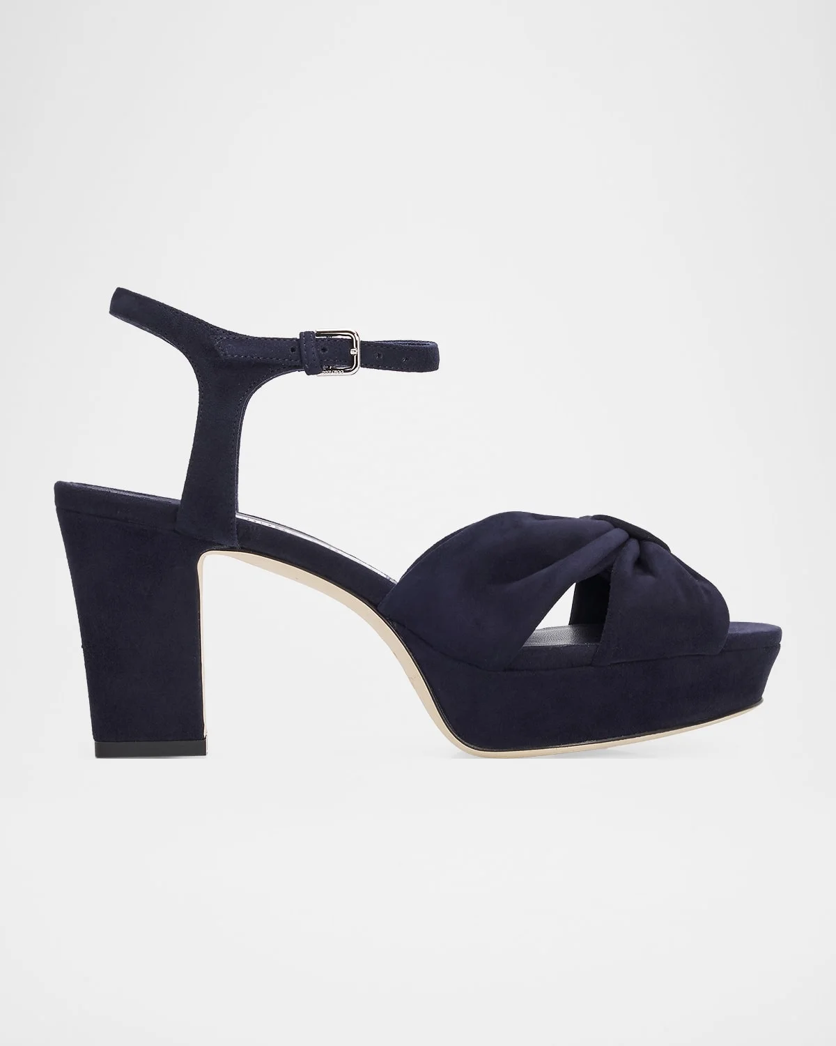 Heloise 80mm Suede Platform Sandals - 1