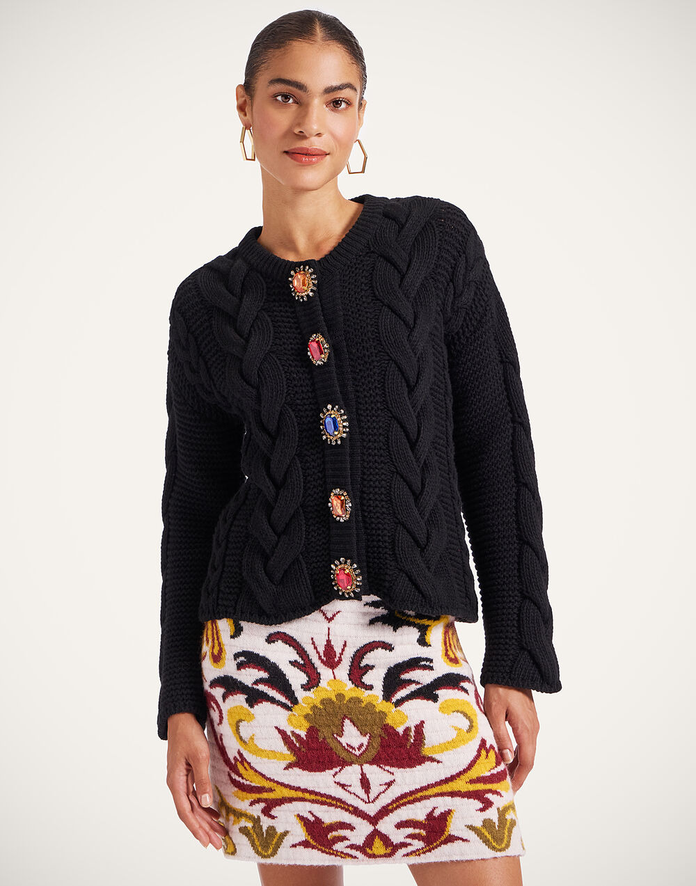Portrait Cardigan - 2