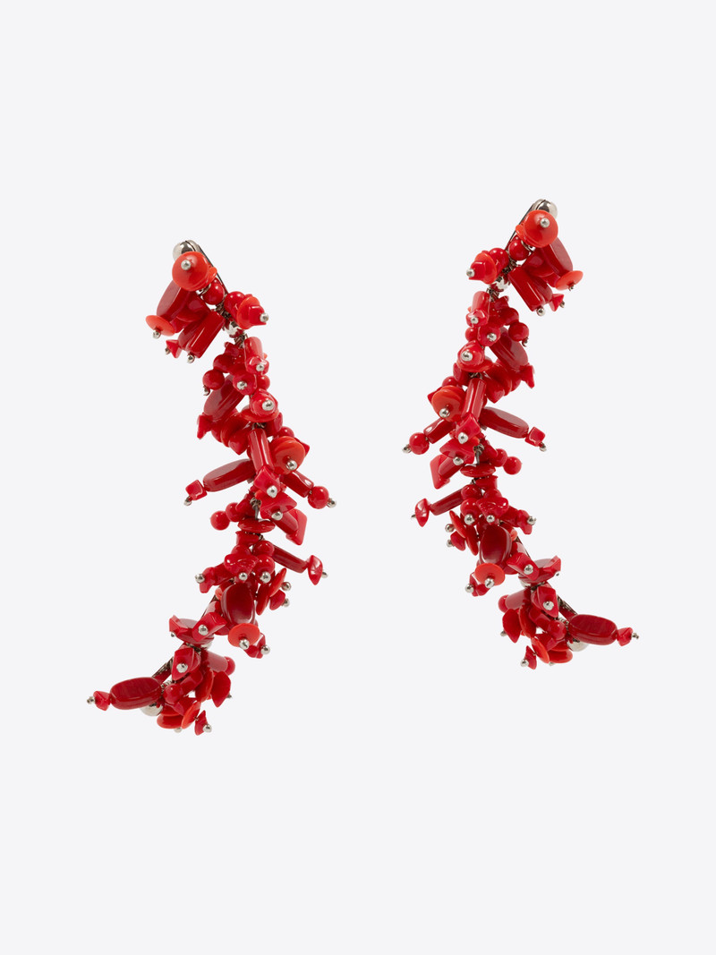 Dries Van Noten EMBROIDERED EARRINGS outlook