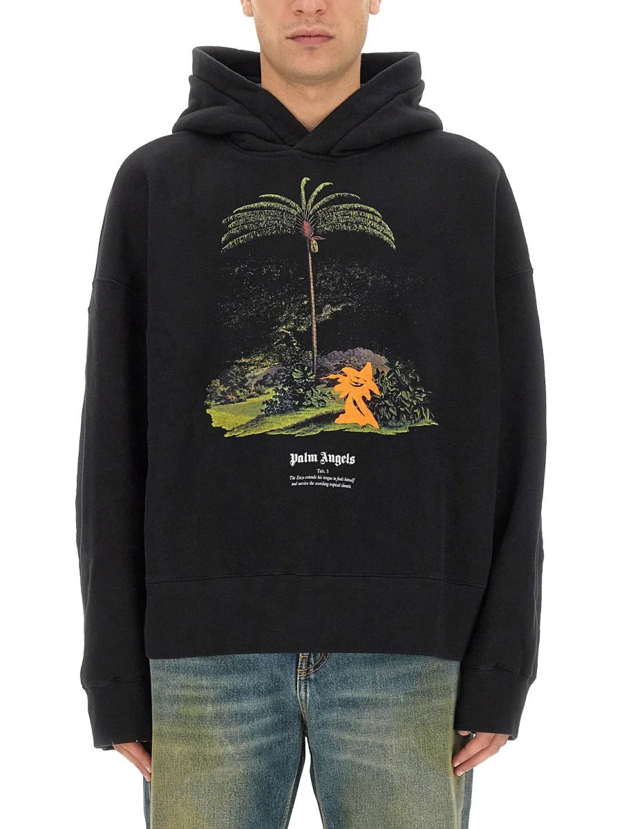 Palm Angels Men Enzo Sweatshirt From The Tropics - 1