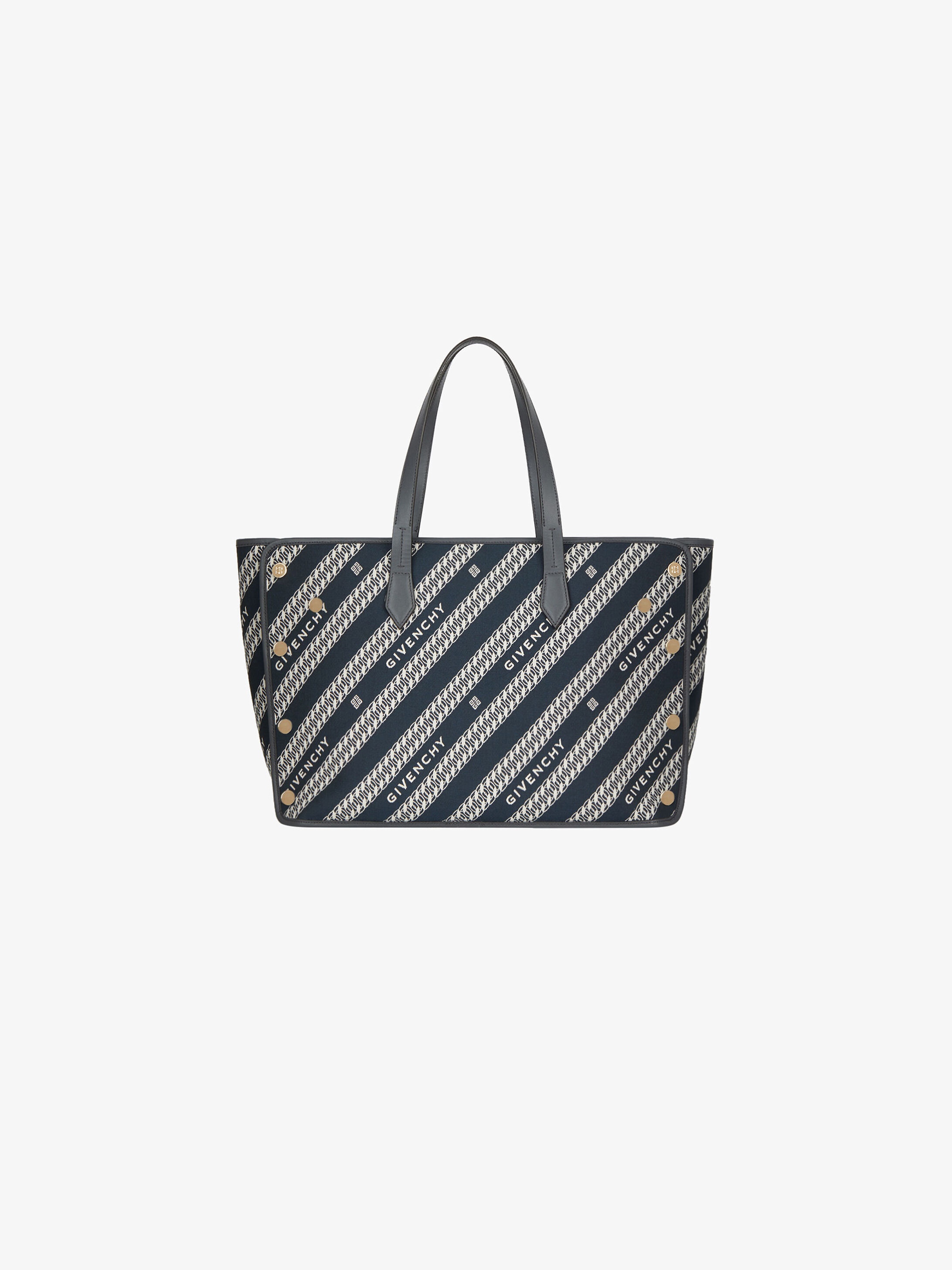 Medium Bond shopper in GIVENCHY chain jacquard - 4