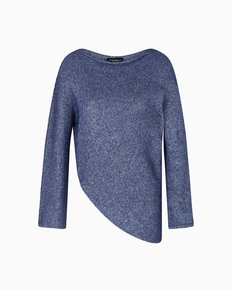 WINTER URBANISM CAPSULE COLLECTION ASYMMETRICAL JUMPER IN ALPACA BLEND 1