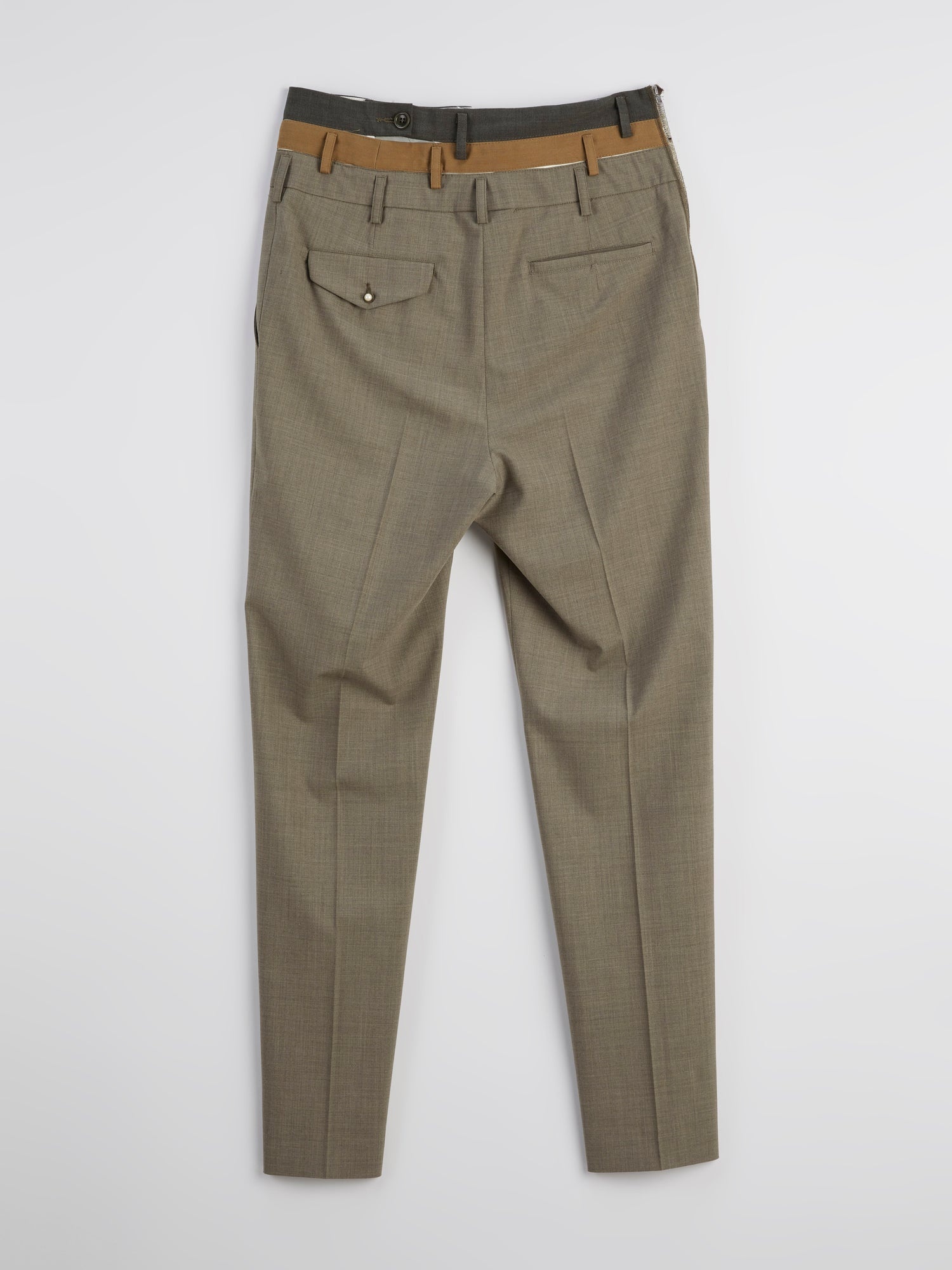 Anti Smoking Trousers Kaki Melange - 8