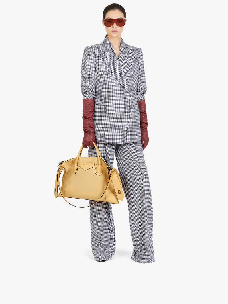 Givenchy Double breasted jacket in houndstooth wool outlook