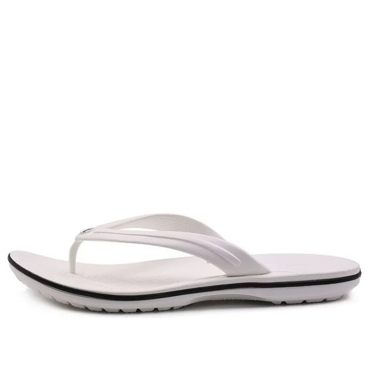 Crocs Flip-Flops Slippers White Unisex 11033-100 - 1