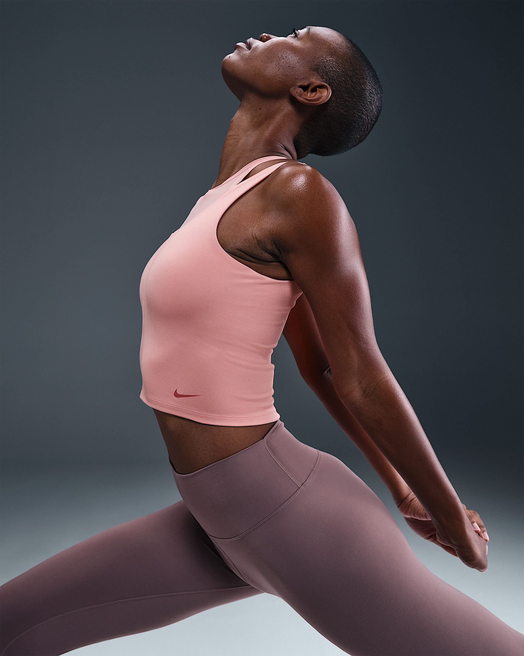Nike One Fitted Women's Dri-FIT Cropped Tank Top - 3
