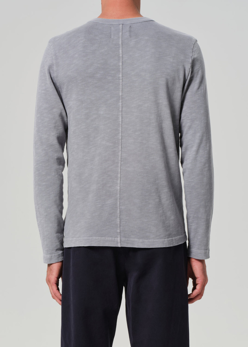Classic Henley In Moonstone 3