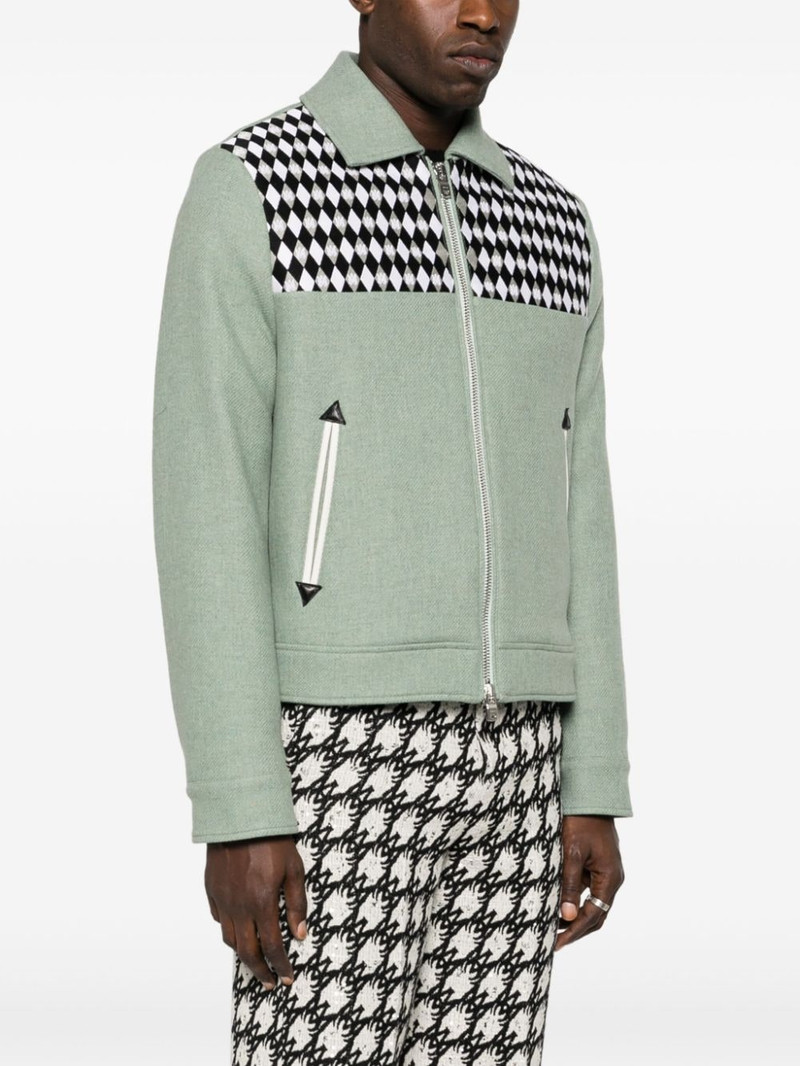 panelled wool jacket 3