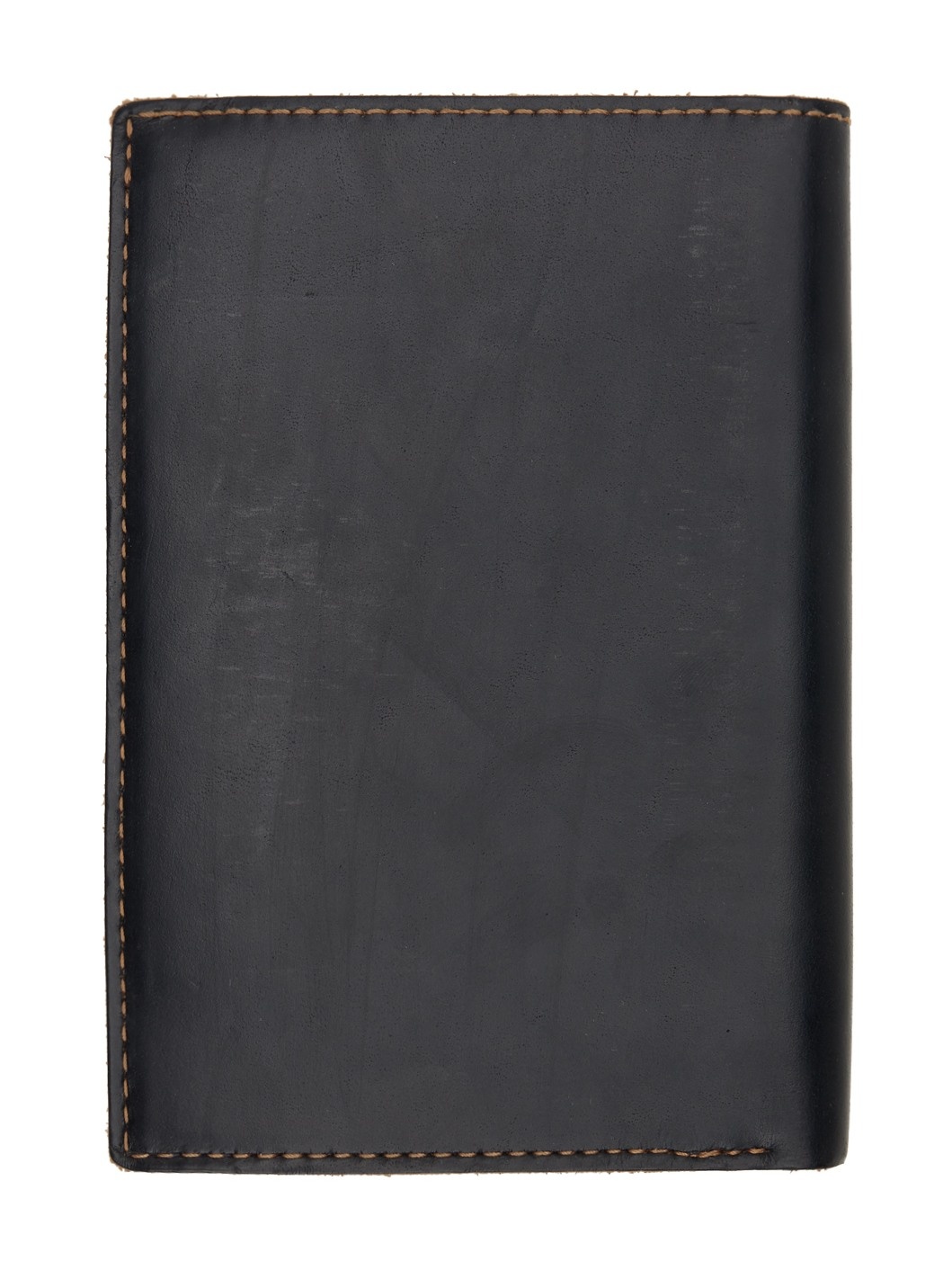 Black Leather Passport Holder - 2